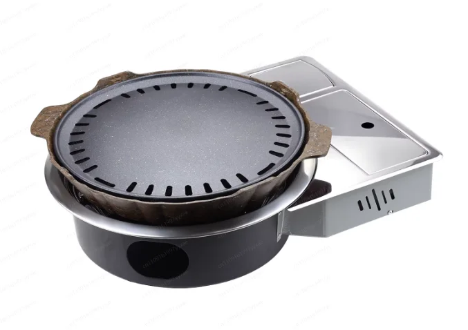 Outdoor Cassette Gas Tank Stove BBQ Grill - Portable Camping Picnic Barbecue Cooking Tool