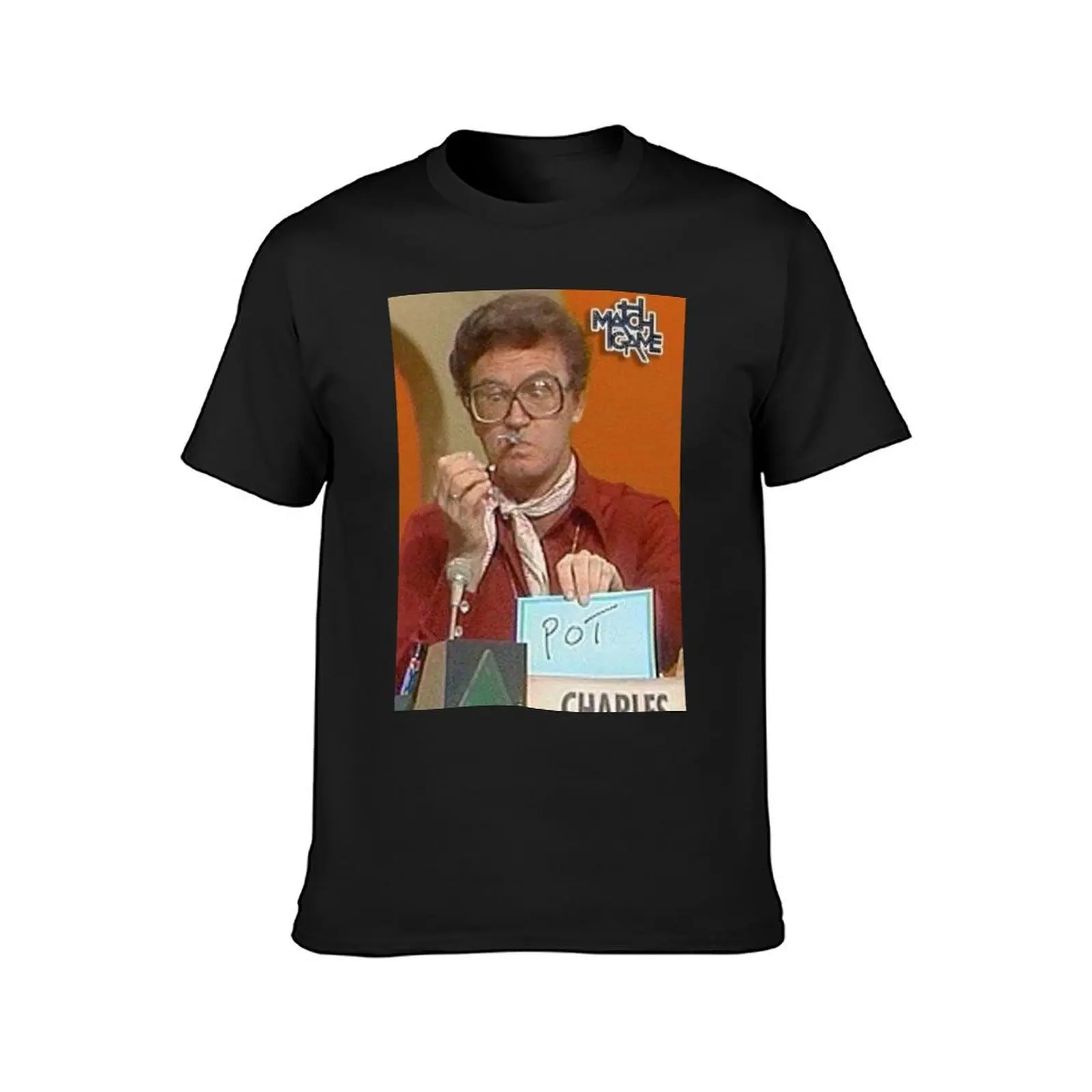 Charles Nelson Reilly Pot T-Shirt korean fashion cute tops summer tops men clothings