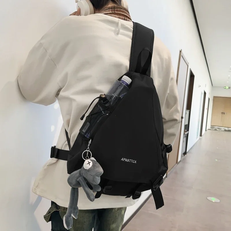 2024 New Chest Bag Men's Crossbody Bag Multi Functional Casual One Shoulder Backpack Large Capacity Messenger Bags for Men Bolsa