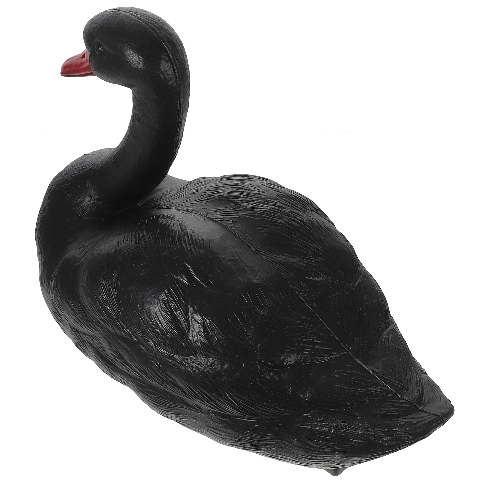 

Artificial Swan Mini Float Black PE Realistic nament for Pond Pool Garden Decor Simulation Water Swan Pond Realistic