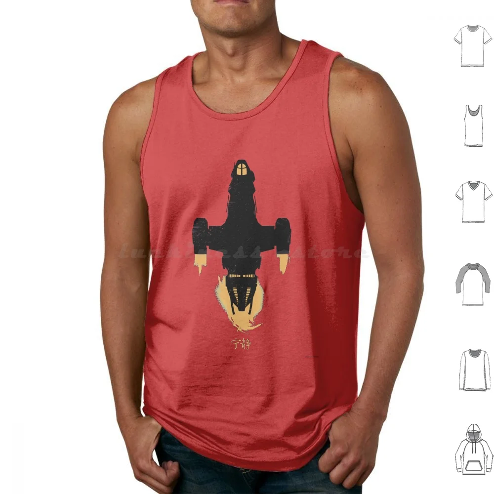 Big Damn Heroes-Updated Firefly / Serenity Silhouette Tank Tops Vest Sleeveless Firefly Serenity Joss Whedon Mal Malcolm