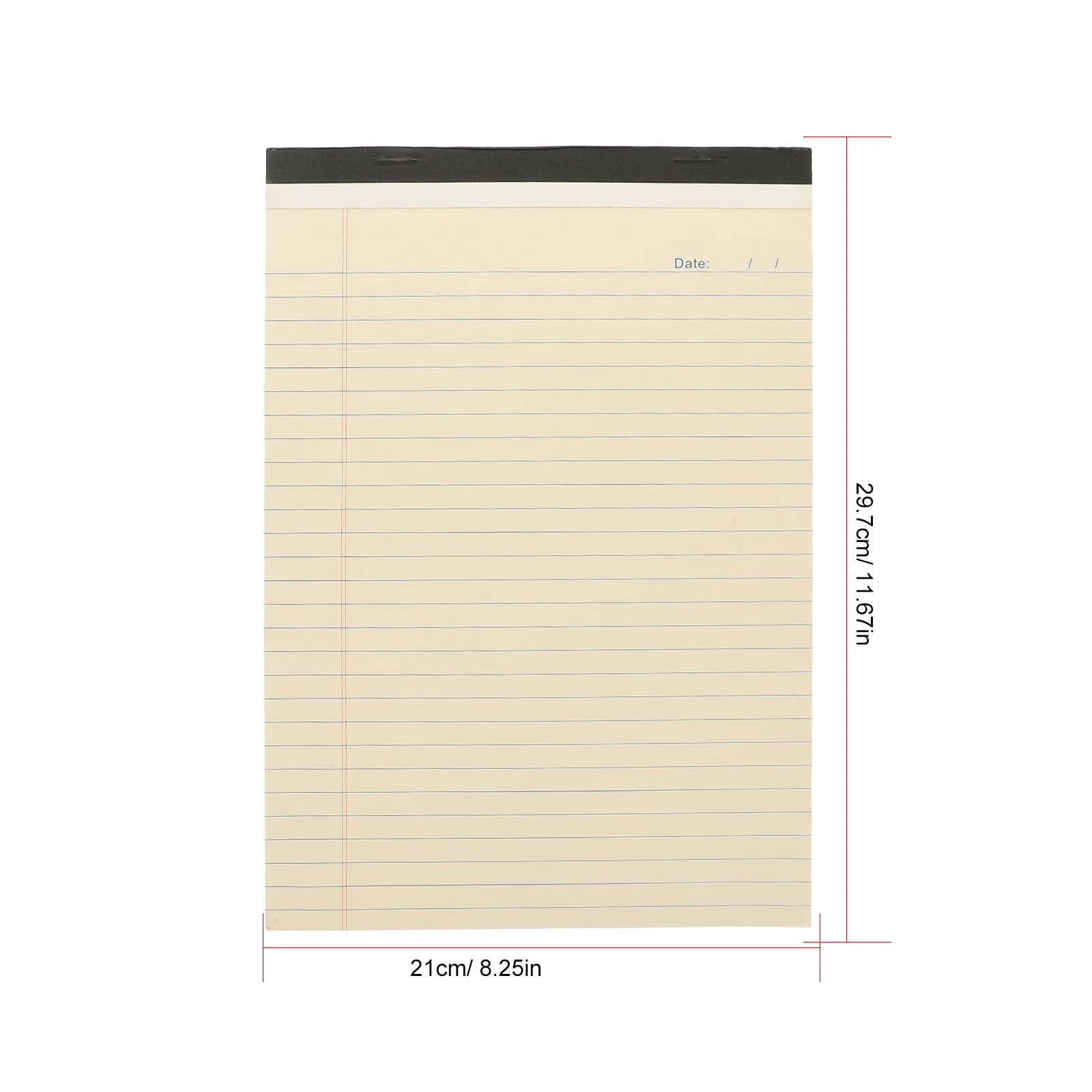 4Pcs Tear Off A4 Notepad Lined Paper Undated Note Pads Portable Planner Memo Pad Office School Supplies Notepad