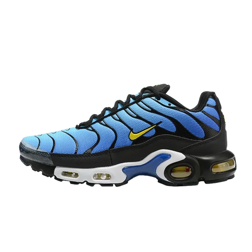 

Nike Air Max Plus TN Black White Blue Classic Casual Anti-slip Air Cushion Sports Men Running Shoes DX0755-001