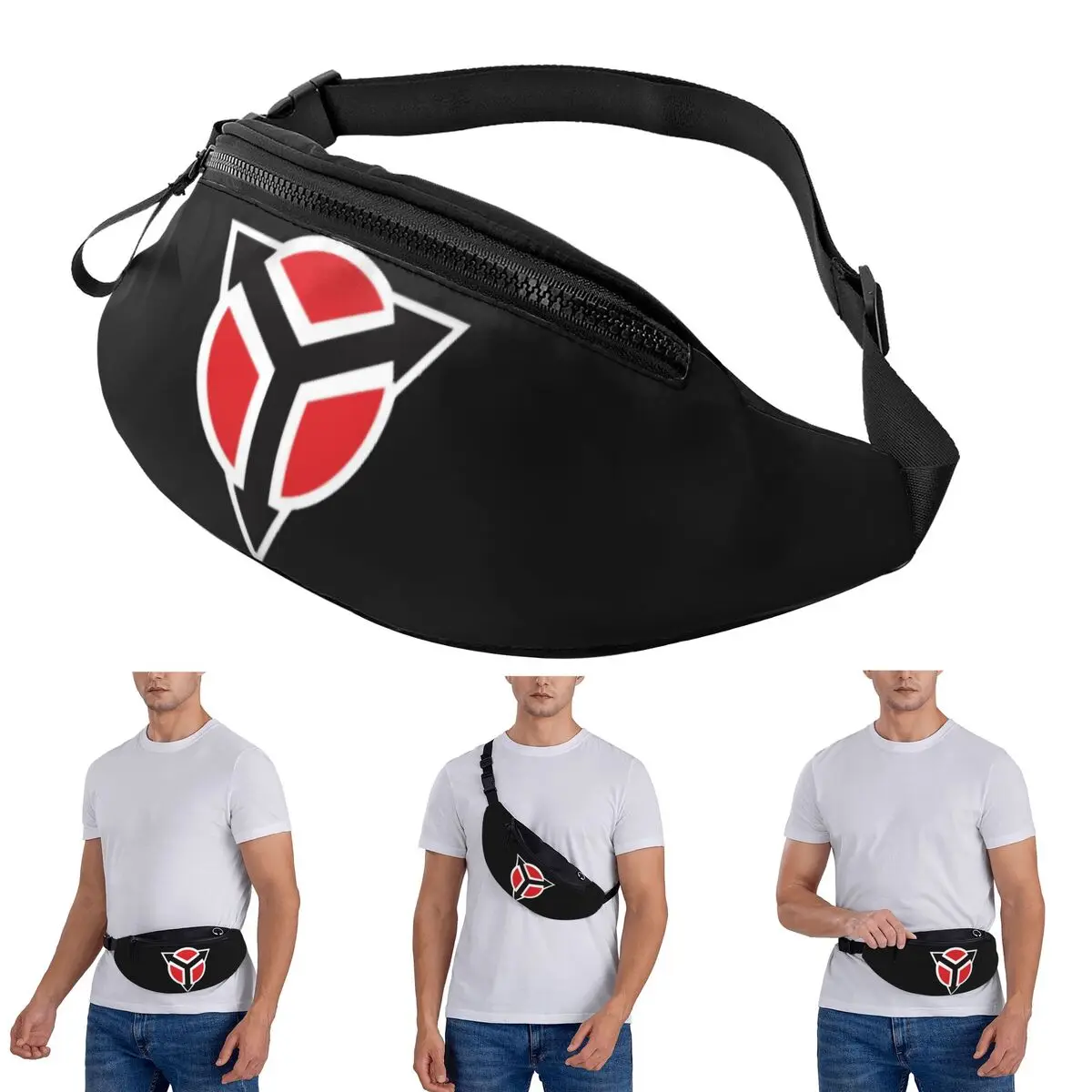 

Crossbody Waist Bag Killzone Helghast Insignia Men Women Fanny Pack Traveling Running Money Phone Pouch