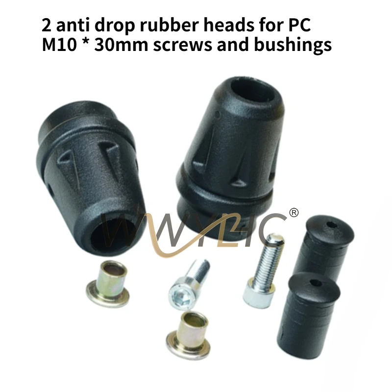 Suitable for Kaka Dock Anti-Fall Rubber Head Fits Suzuki GSX250R Guard Bar Benelli NK250SR/CB190/300AC