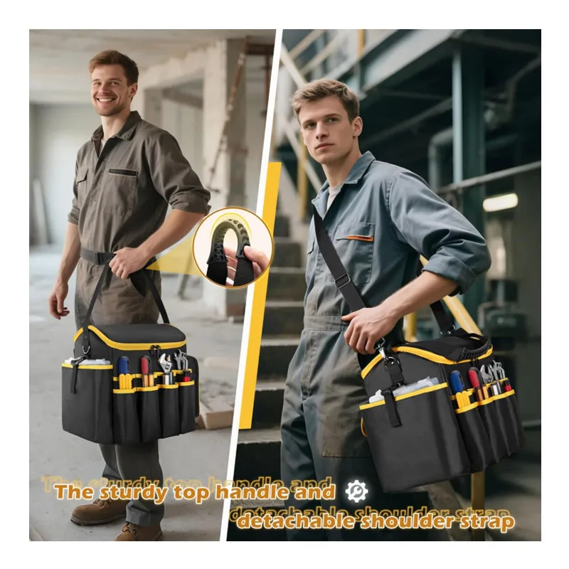 1pcs-new-thickened-wear-resistant-tool-bag-with-removable-dividers-multi-pocket-portable-hand-tool-storage-bag