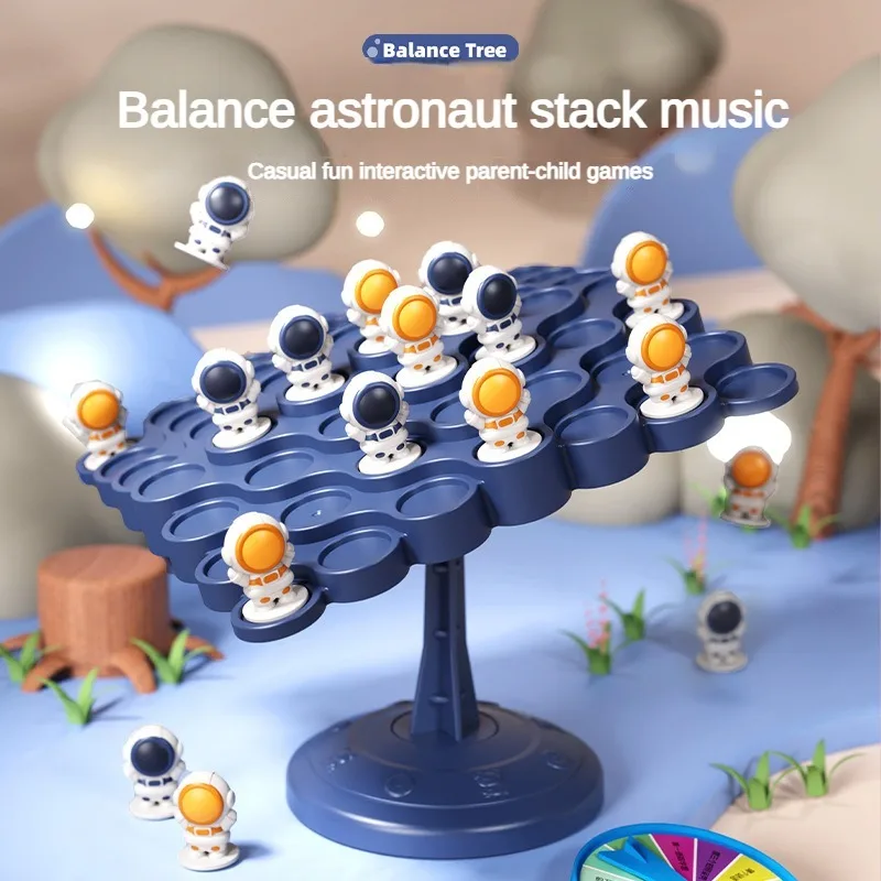 

Balanced Astronaut Desktop Game Folding Joy Astronaut Balance Tree Puzzle Parent Child Interaction Children's Toys