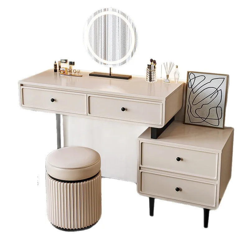 

Dresser bedside table integrated bedroom modern simple makeup table