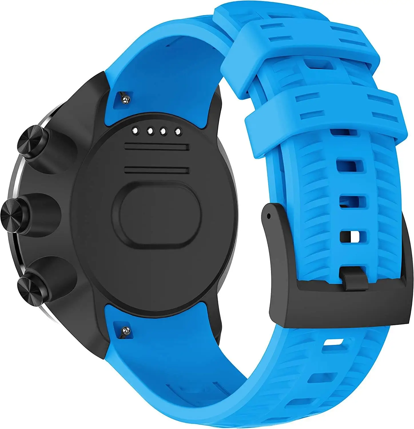 Correa de silicona y goma para reloj inteligente, pulsera de repuesto de 24mm para Suunto 9 baro