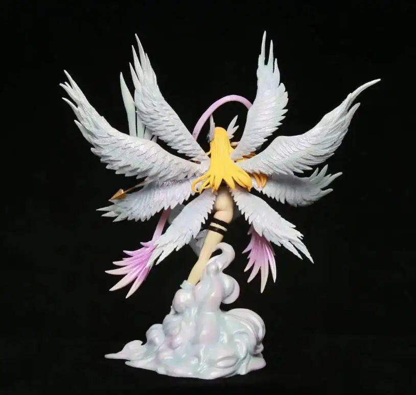 Anime Figur Bogenschießen Fee Schlacht Acht-flügelige Form Trendy Spielzeug Modell Display Urlaub Geschenk Sammeln Statue Action Figur