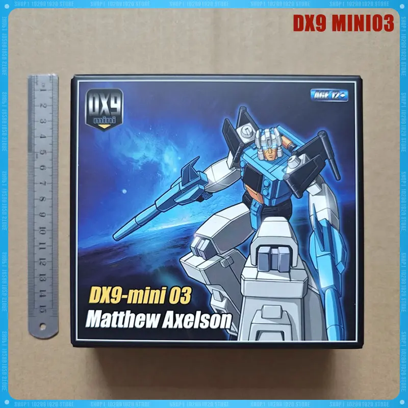 

In Stock Transformation Toy DX9 MINI03 Little Zhuge Chief Warrior Small Scale Action Figure Model Statue Collection Toys Gifts