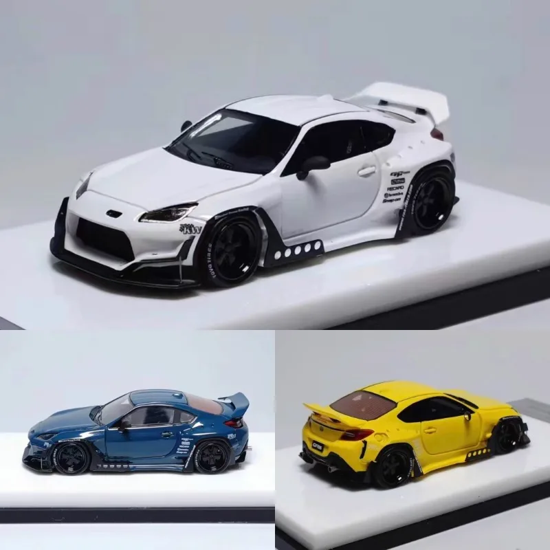 

1:64 Pandem GR86 Rocket Rabbit Wide-body Modified Die-cast resin car Model Children's toy, adult decoration.