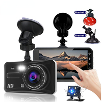 Dashcam 24H Touch Night Vision FULL HD 1080P Front And Rear Camera 4.0 Inch CAR DVR Mirror Digital Video Recorder Dvr Black Box