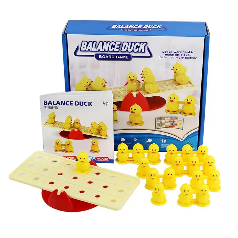 Duck Balance Game 2 Players Board Game Creative Easy To Play Tabletop Balancing Game For Kids & Adults Christmas Stocking