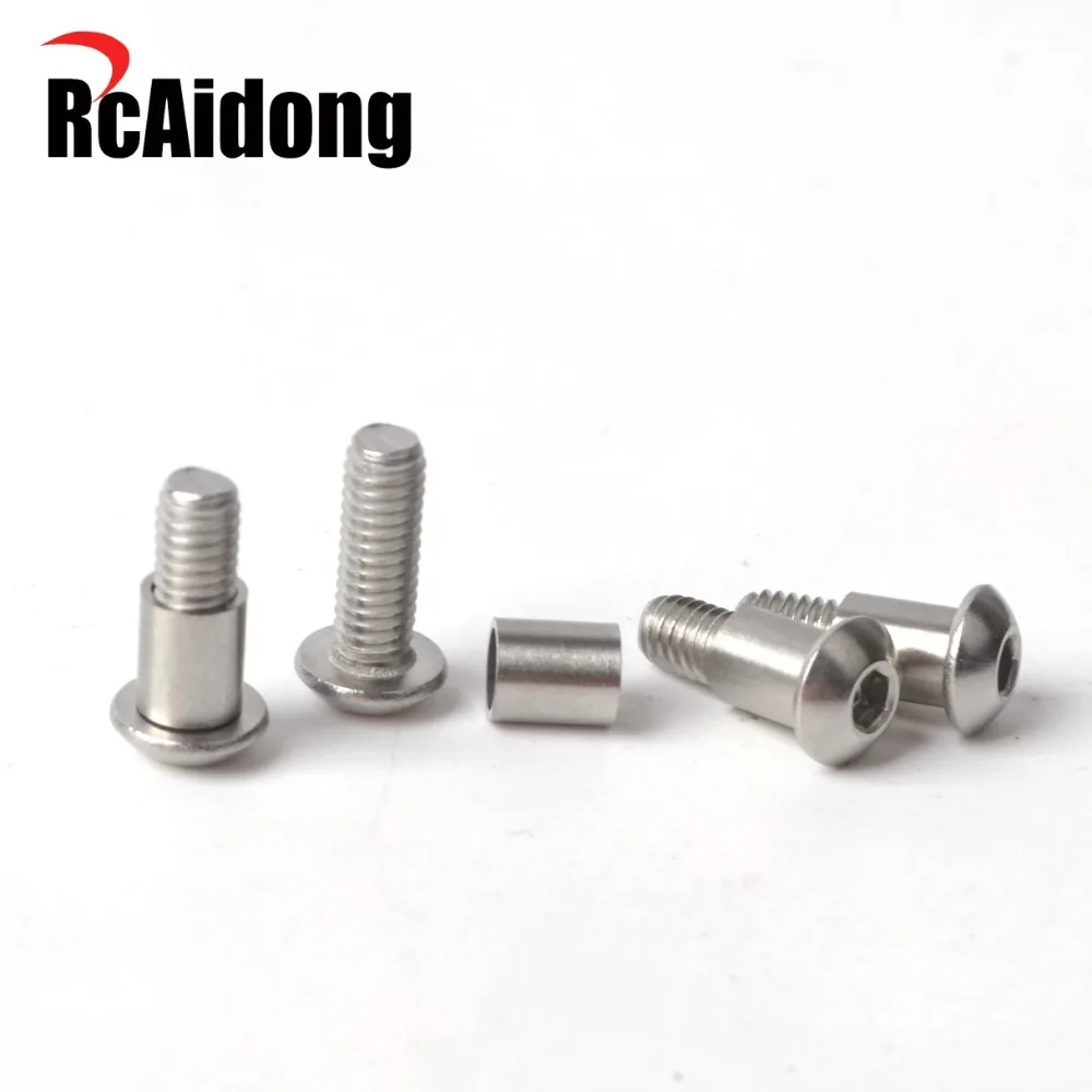 

RcAidong TT-02B 84175 4x11.5mm Step Screw Bolts for Tamiya TT02B/WT-01/WR-02/TA01 1/10 RC Buggy Car Chassis Upgrade Parts