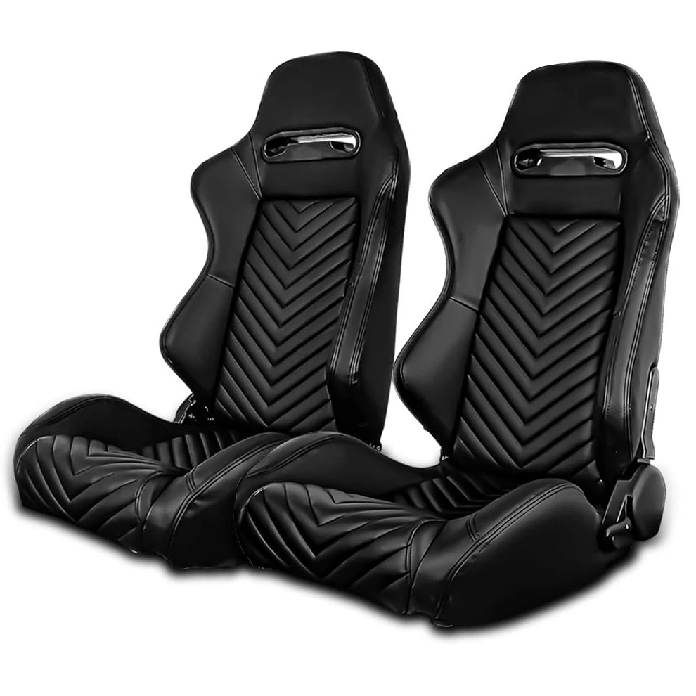 Luxury Velvet Material Racing Car Seats Factory-Supply Modified Sport Seats Playstation Simulator Compatible
