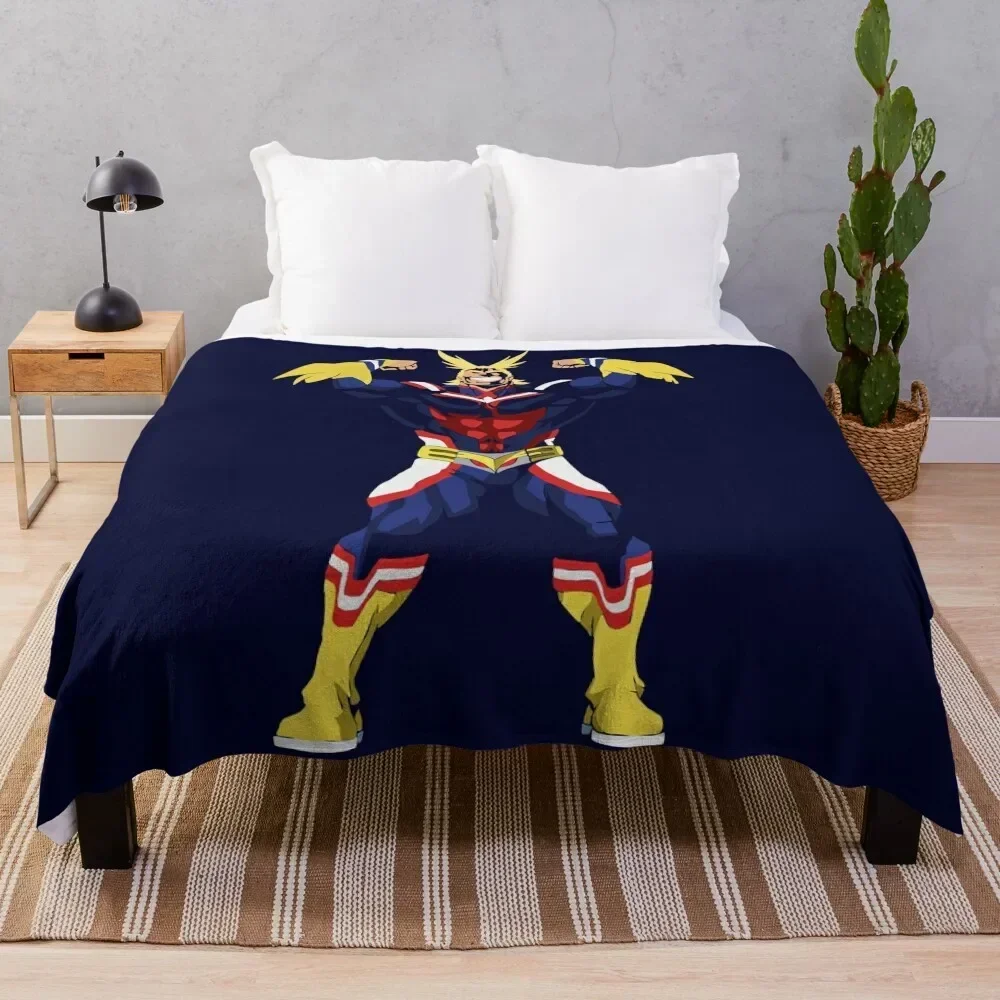 

All Might outline Throw Blanket Sofa Quilt Bed Blankets