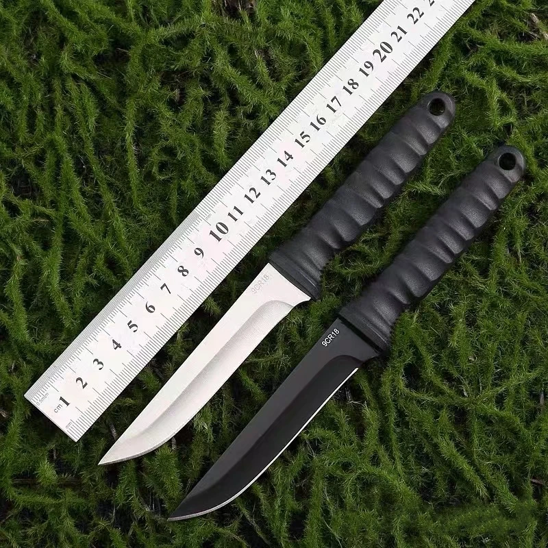 

1pc Outdoor Knife Camping Survival Outdoor Survival Knife Swiss Army Knifes High Hardness Steel Knifes Portable Mountaineering