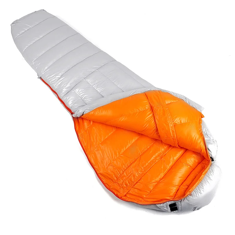 Goose Down Light Warm - 30 Degree Outdoor Camping Hiking Sleeping Equipment Waterproof Material Sleeping Bag