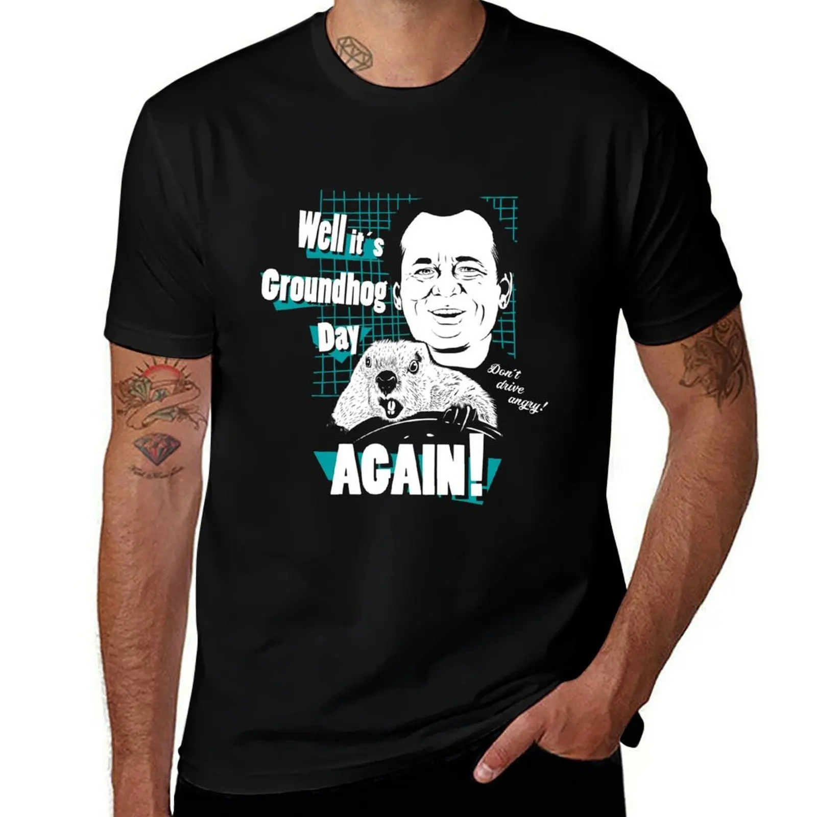 Well it is Groundhog Day AGAIN! T-Shirt Sun Block Outdoor T-Shirt