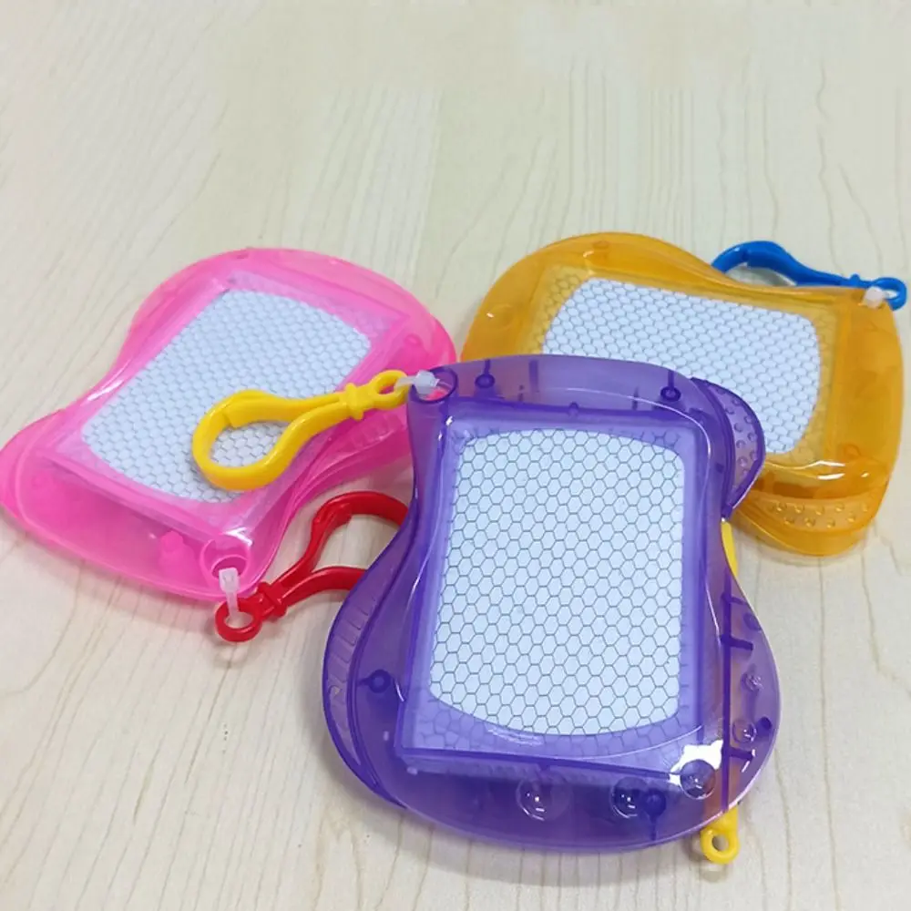 Tragbares löschbares Mini-Zeichenbrett für Geburtstagsfeier, Mädchen-Schlüsselanhänger, Schreibtafel, Spielzeug, Gekritzel, wiederverwendbarer Gekritzel-Schreibblock