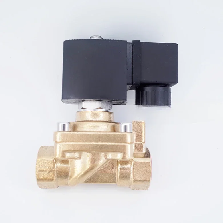 

Электромагнитный клапан для воздушного компрессора 50 бар, 1/2 дюйма, JT5241015, NC, с диафрагмой, латунный, для выдувных машин