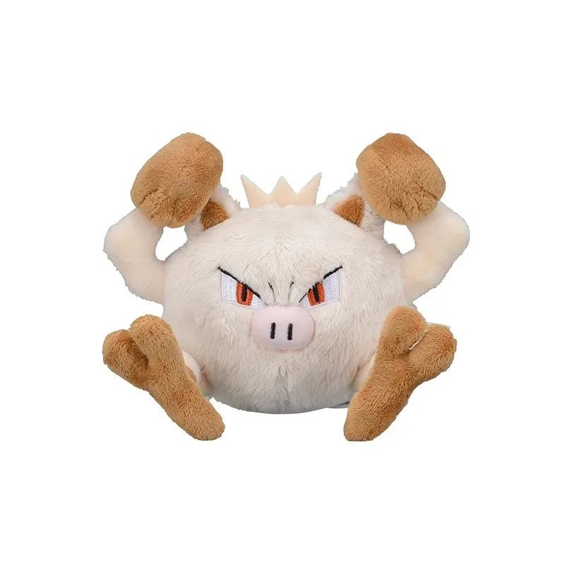 Original Anime Games Pokemon Fit Mankey Soft Plush Toy Doll