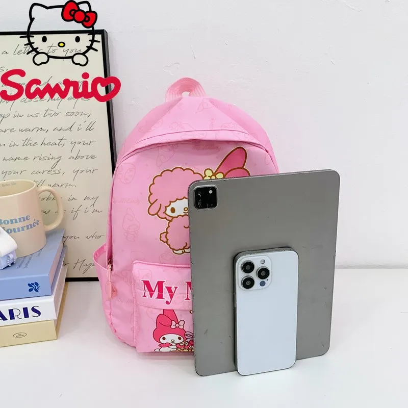  Cinnamoroll My Melody Cartoon Children's School Bag Student Backpack Super Light Cute Backpacks Large Capacity