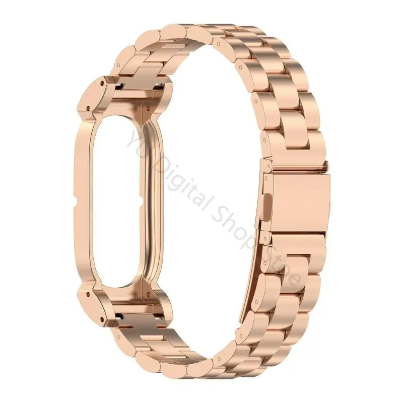 96BA Metall-Smartwatch-Ersatzarmband, Armband für Reisen in der Stadt, Schreibtischzeit und Kleidung täglichen Gebrauch – Detail 5