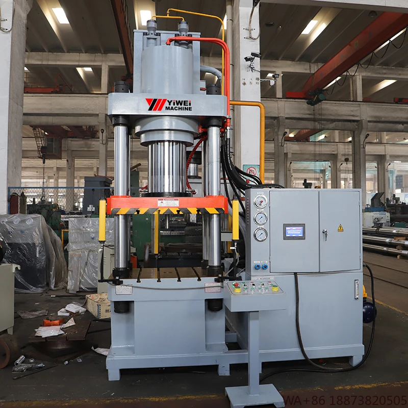 مضخة المحرك الأوتوماتيكية 200/315 طن آلة الضغط الساخن الهيدروليكية PLC التي تسيطر عليها البثق البارد صب تحمل والعتاد