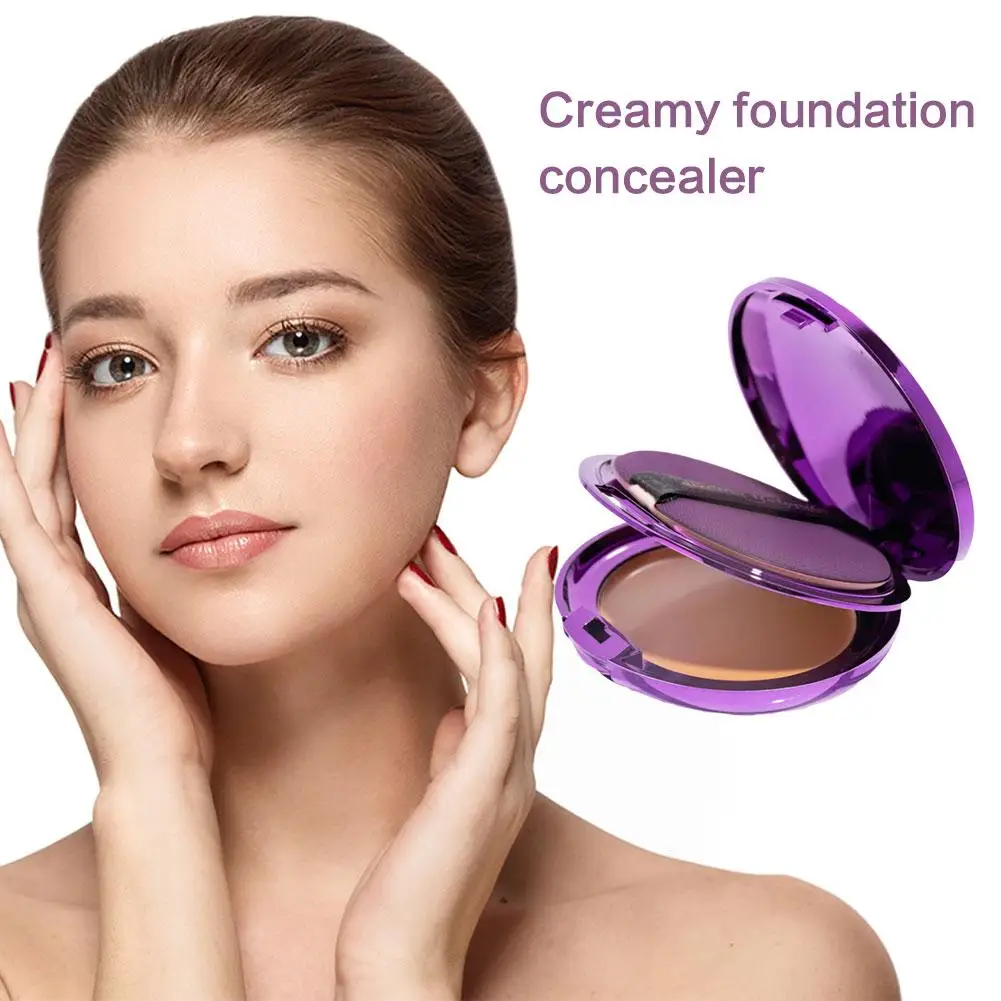 Matte Concealer With SPF Protection Cushion Foundation Easy To Apply Full Coverage Makeup Must-Have Makeup Essential