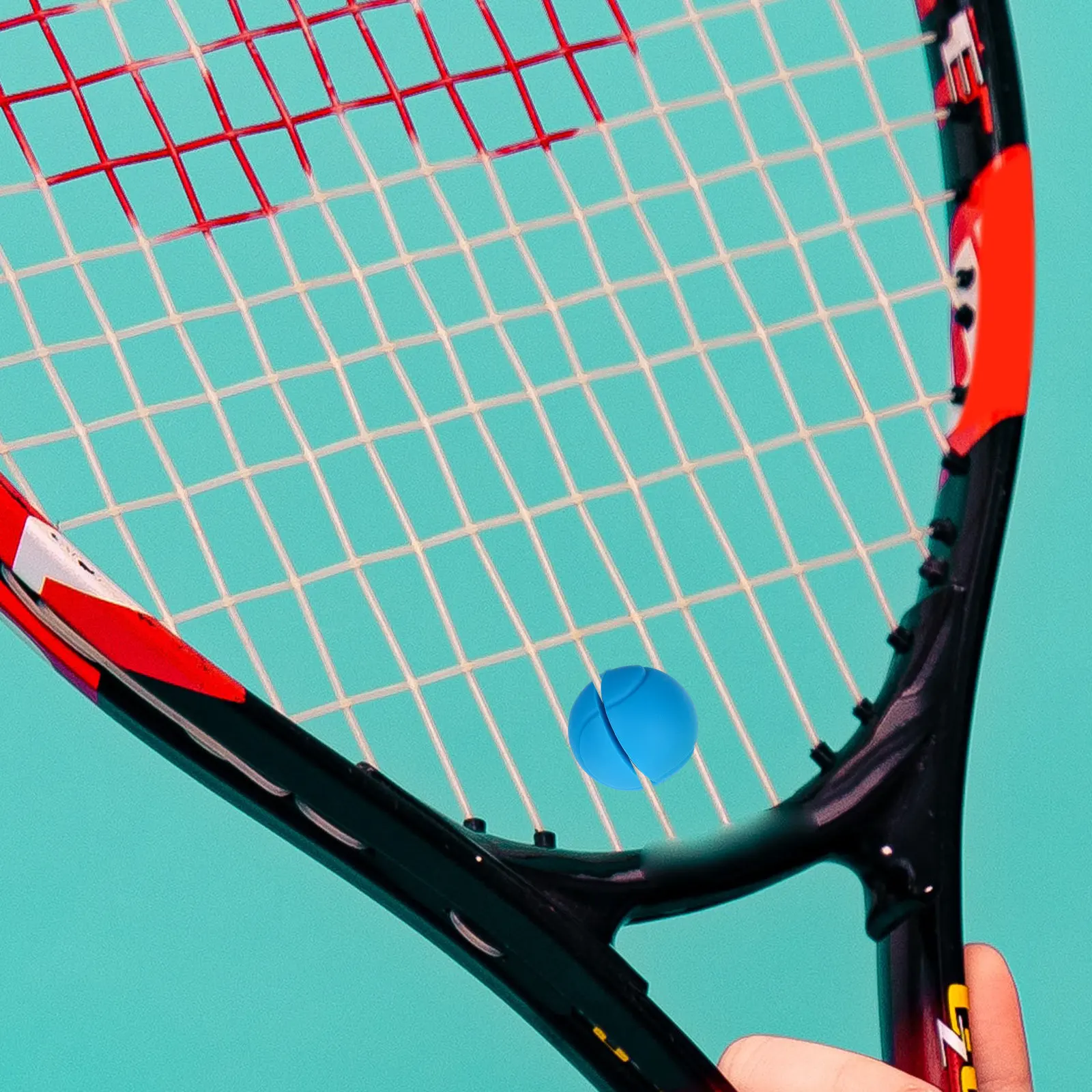 

4Pcs Tennis Racket Vibration Dampeners Shock Absorbers Reduce Impact Tennis Racquet Dampener Comfortable Grip Vibration Dampener