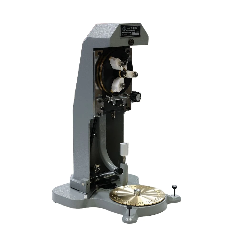 

SL-810 Small Metal Engraving Machinery Jewelry Ring Lettering Machine with Degree Confirmation Tool for Inner Hole Engraving