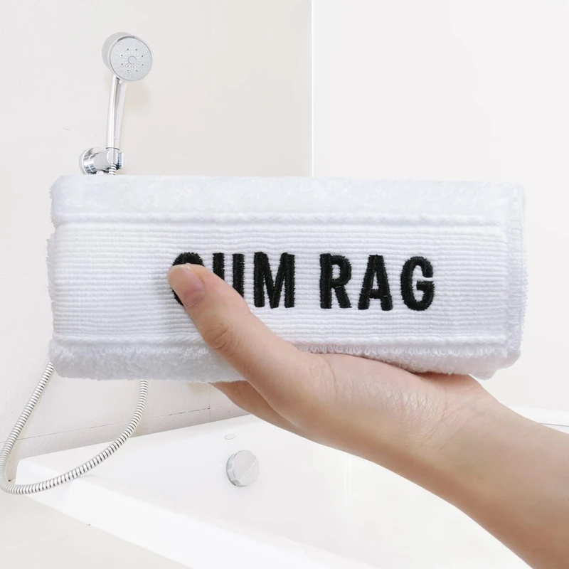 

Fun Men's Gift For Boyfriend, Anniversary Gift, 35*35cm Hand And Face Towel Embroidery Pattern Travel Hand Towel