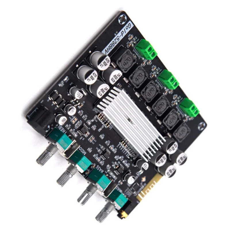 【SLEEK DESIGN】TPA3116 Digital Power Amplifier Board 2 X 50W+ 100W 2.1 Channel High Power 8- 24V Gold-528BHV