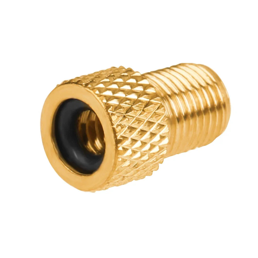 4/5/10/20pcs Presta To Schrader Adaptors Aluminum Alloy Tire Valve Connectors Copper Bike Pump Tire Adapter Bicycle Parts