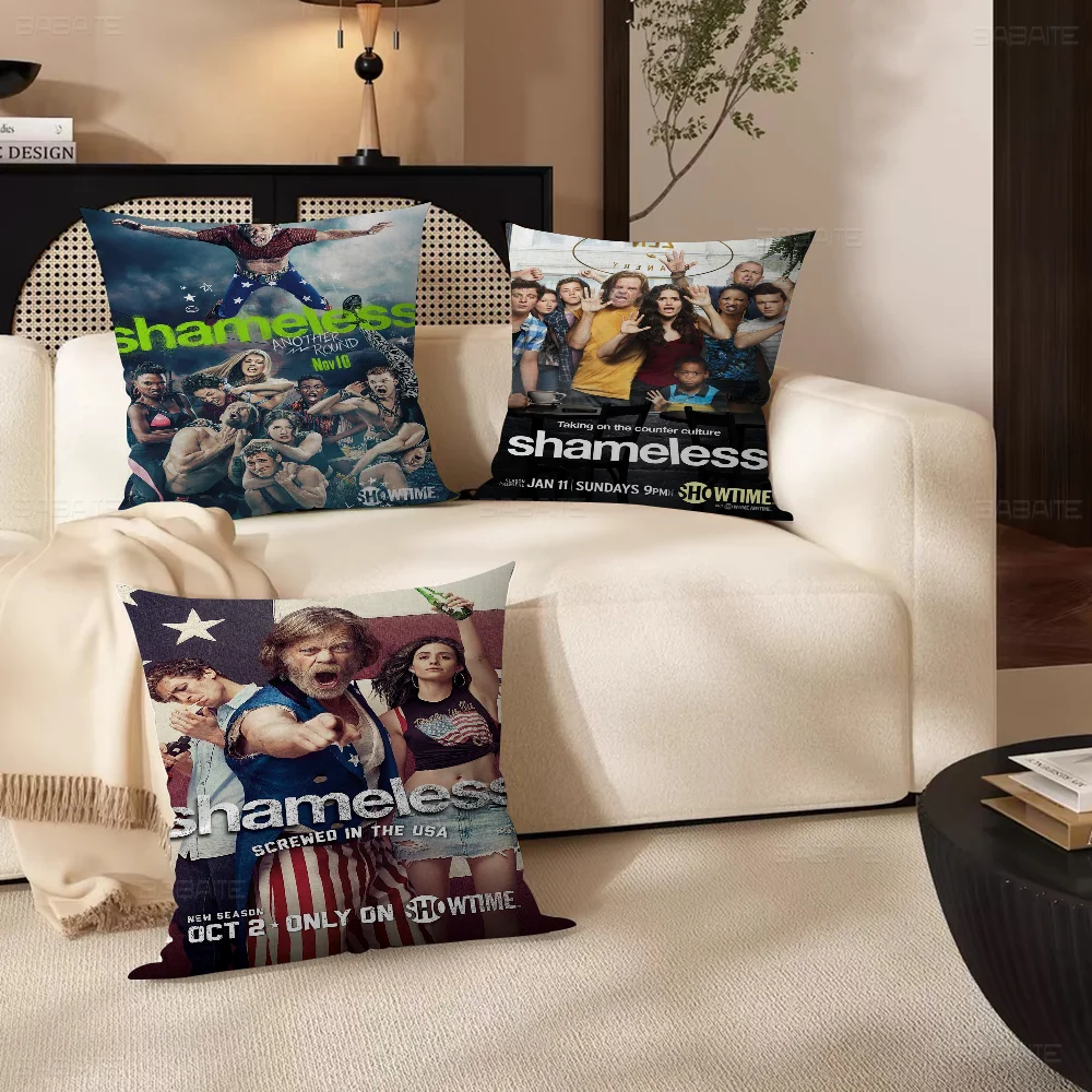 American Family Comedy Shameless Decorative Room Aesthetics Pillow Case Home Decor Bedroom Sofa Bed Couch Pillow Cover 45x45