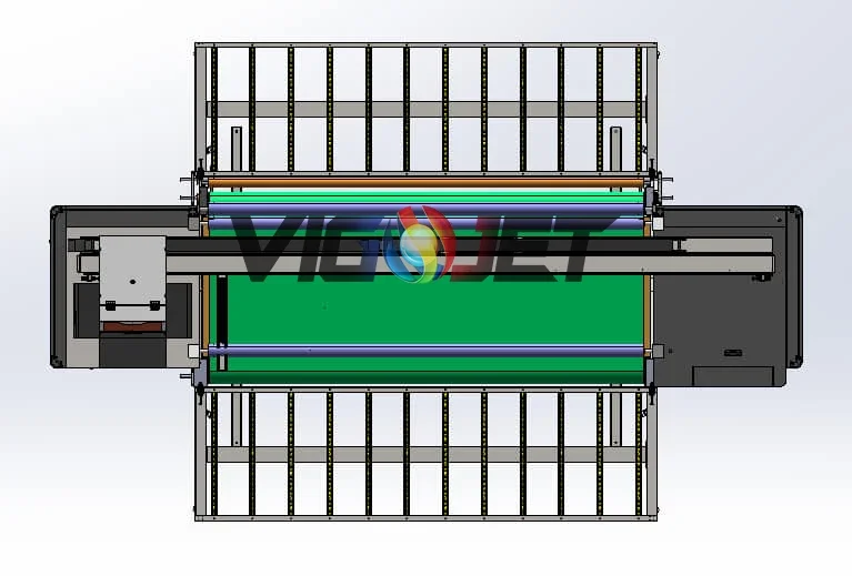 New Product 1.8m 3D Relief Texture UV Printer 3D Letter Large Format Hybrid Printing Machine