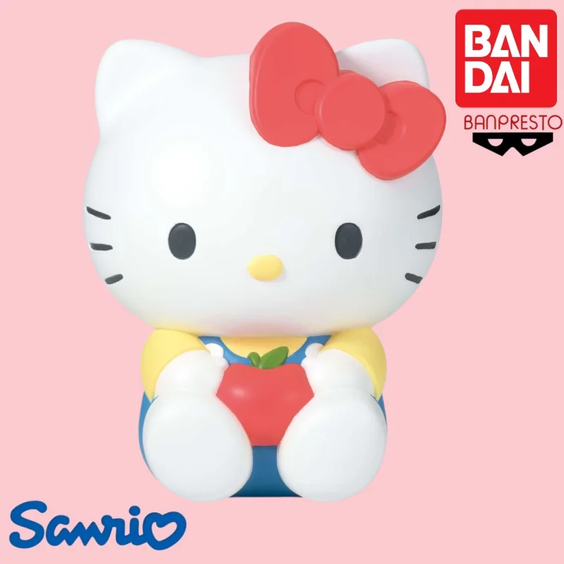 

Bandai Banpresto In Stock Original Hello Kitty Collectible Anime Characters Animation Peripherals Model Toys Ornaments Garage