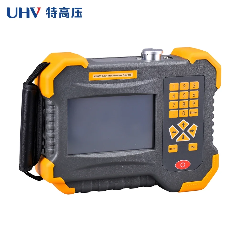 UHV-750 Official Factory Multi-Language Cranking Charging Load Test Battery Discharger Capacity Tester With Printer