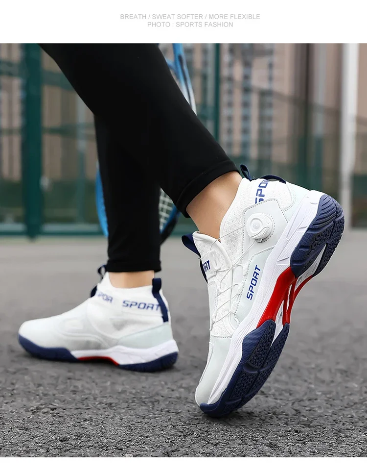 Neue Badminton-Schuhe für Herren, bequem, leicht, luxuriös, hochwertig, atmungsaktiv, resistent, für Damen, professionelle Volleyball-Sneaker – Detail 12