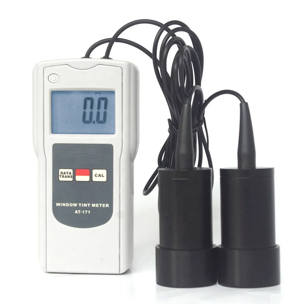 

AT-171 Digital Window Tint Meter Transmittance Tester Portable High Resolution Range 0 to 100% Light Transmission
