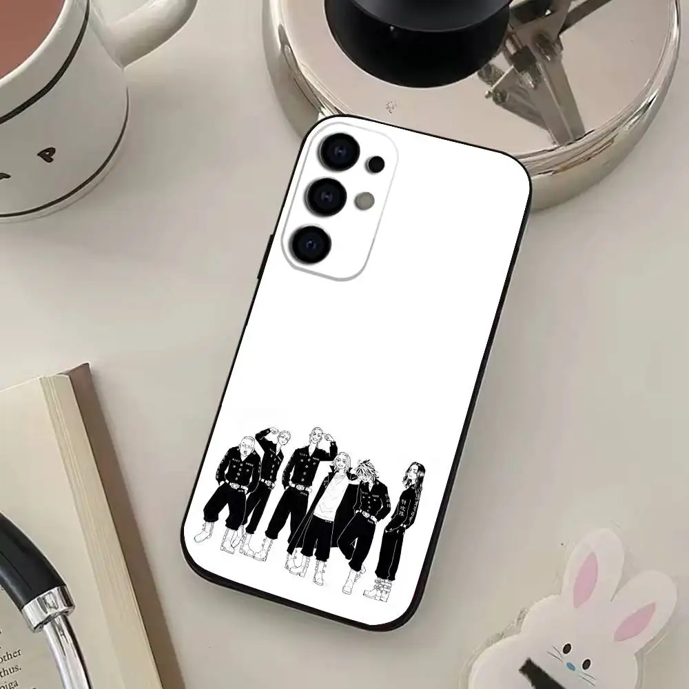 T-Tokyo Anime r-reeveng-gers coque de téléphone pour Samsung S25, S24, S21, S22, S23, S30, Ultra, S20, Plus, Fe, Lite, Note, 10.9,5G couverture noire