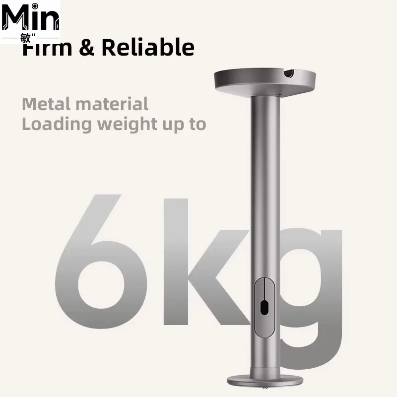 Aluminum Alloy Ceiling Mount X-Roof Lite Gimbal Version Projector Bracket Adjustable Angle Projector Mount for Home Theater