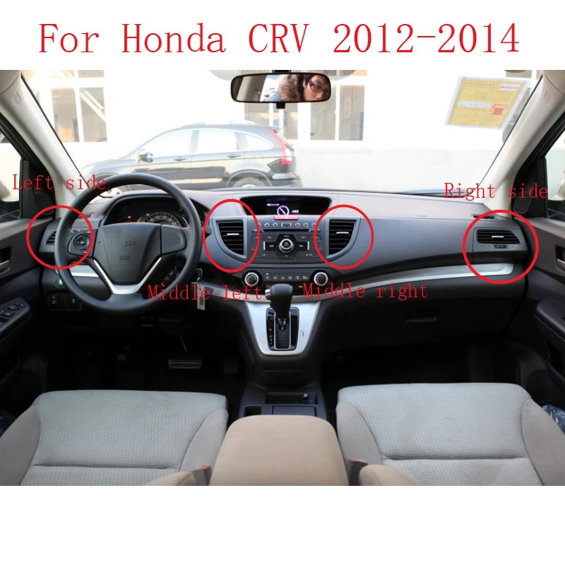 

HUIYAN 1PCS Original air outlet For Honda CRV 2012-2014 Air outlet of workbench air conditioner Cold air outlet