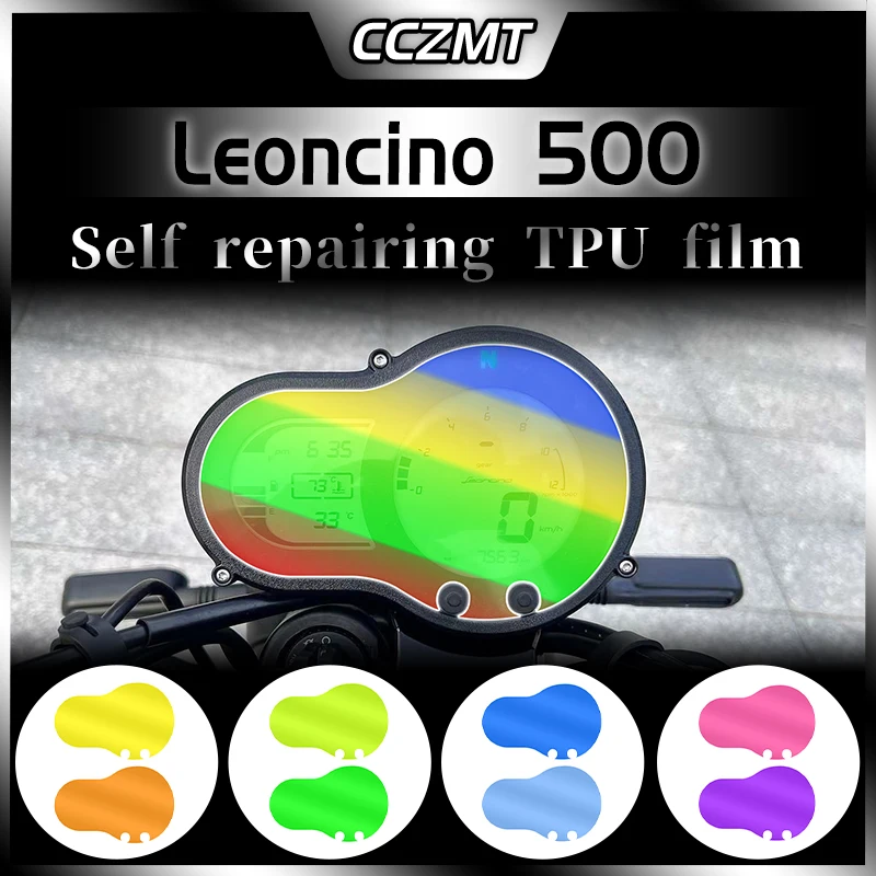 For Benelli LEONCINO 500 LEONCINO500 Motorcycle Cluster Scratch Protection Film Speedometer Screen Protector Accessories - Image 2
