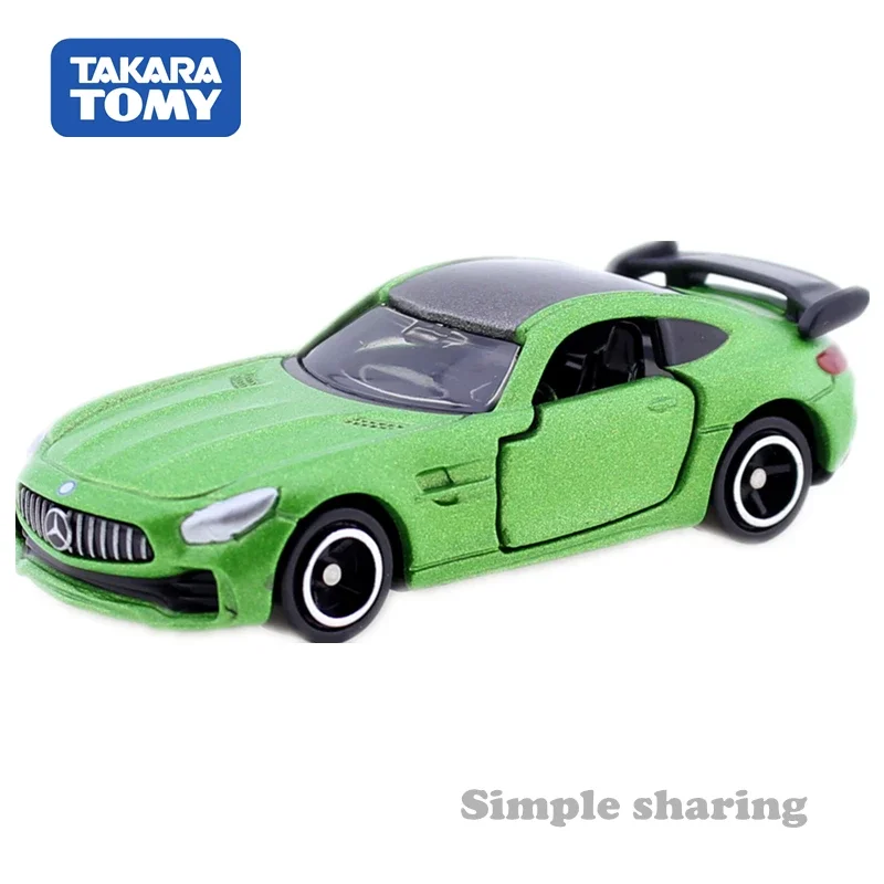 Takara Tomy Tomica No.7 Mercedes Benz AMG GT R Sport Car Model Kit 1/65 Diecast Roadster Toy Mould Collectibles