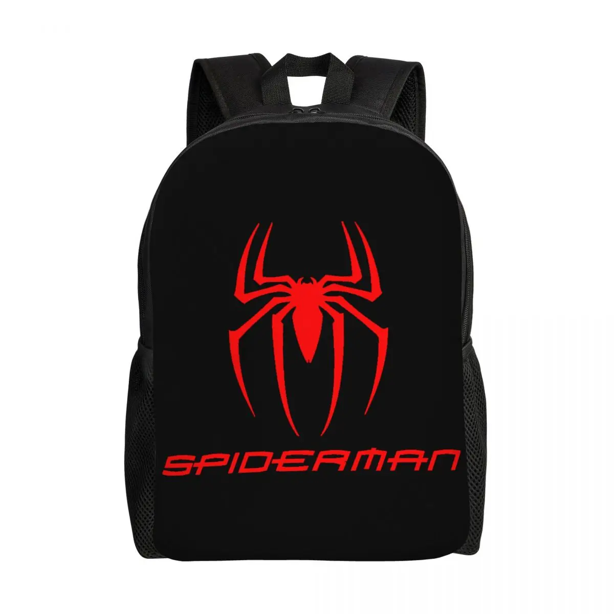 Custom Spiderman Superhero Cartoon Backpacks Women Men Basic Bookbag for School College  Bags