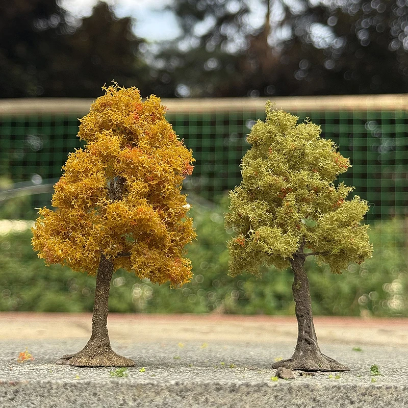 Modèle d'arbre en fil métalliq - Yellow Desk Setup avis et prix