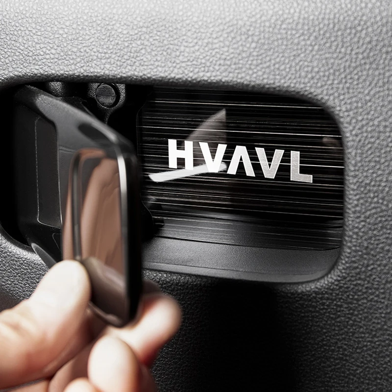 ل هافال H9 2nd MKII 2024 2025 ألياف الكربون سيارة الباب الداخلي السلطانية زخارف اللوحات ملصقات الداخلية واقية الكسوة الملحقات #5